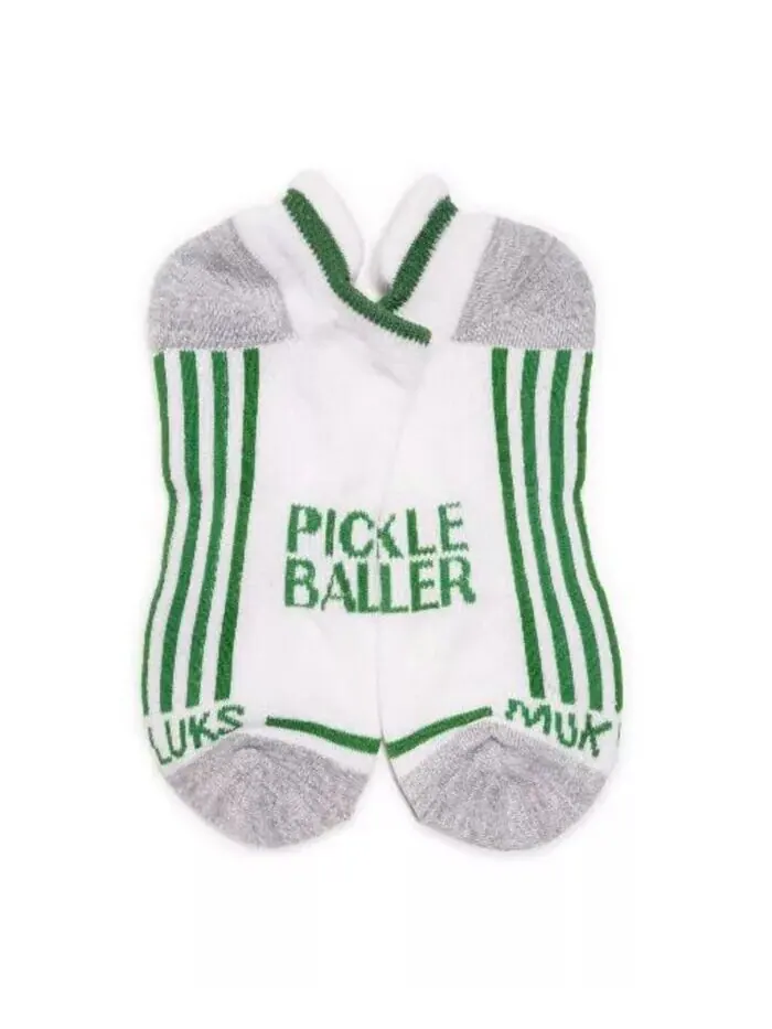 Мужские носки Pickleball, 6 пар, черный/зеленый, один размер MUK LUKS — изображение 8 из 8