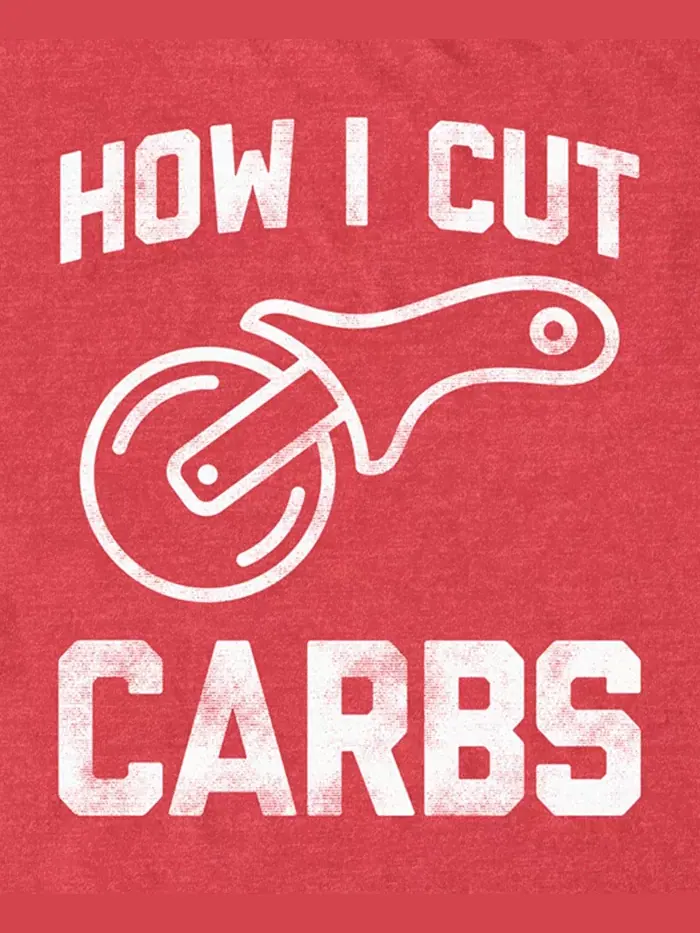 Мужская футболка с коротким рукавом Cuttin Carbs Fifth Sun — изображение 3 из 3, красный