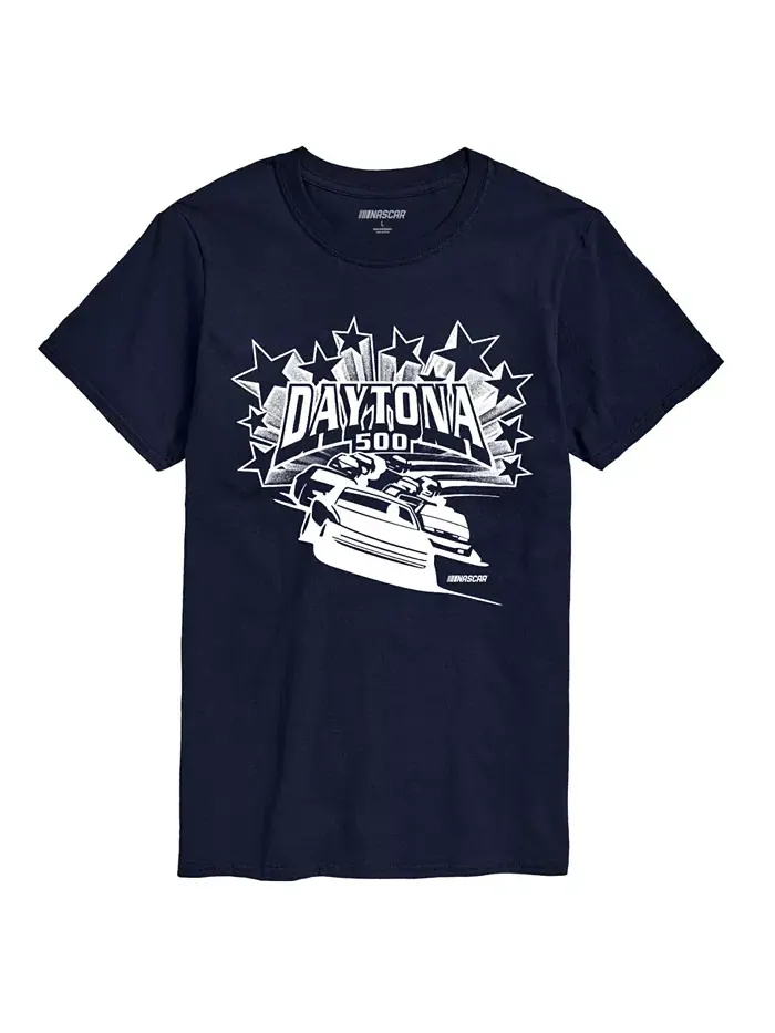 Мужская футболка с коротким рукавом NASCAR Stars and Stripes AIRWAVES — изображение 1 из 3, синий