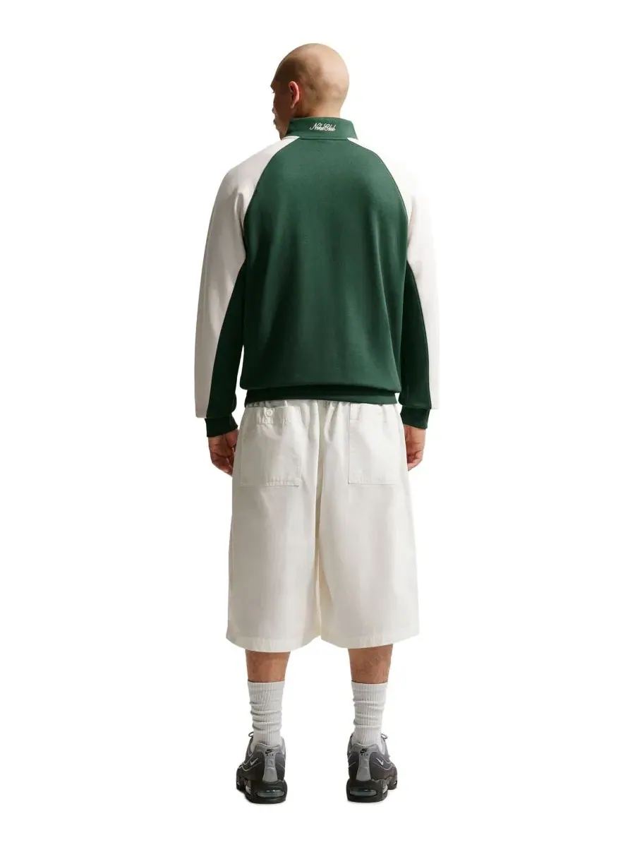 Мужской топ-полузастежка из флиса Nike Sportswear Club, Fir/Phantom — изображение 8 из 10