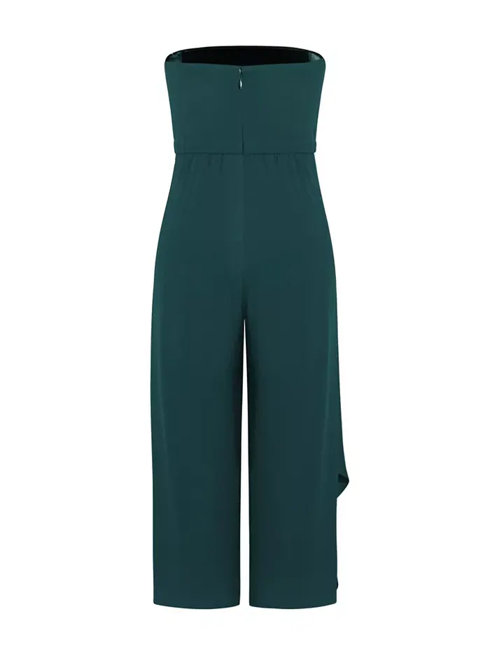 Комбинезон Attract Plus Size CITY CHIC — изображение 3 из 4, изумруд