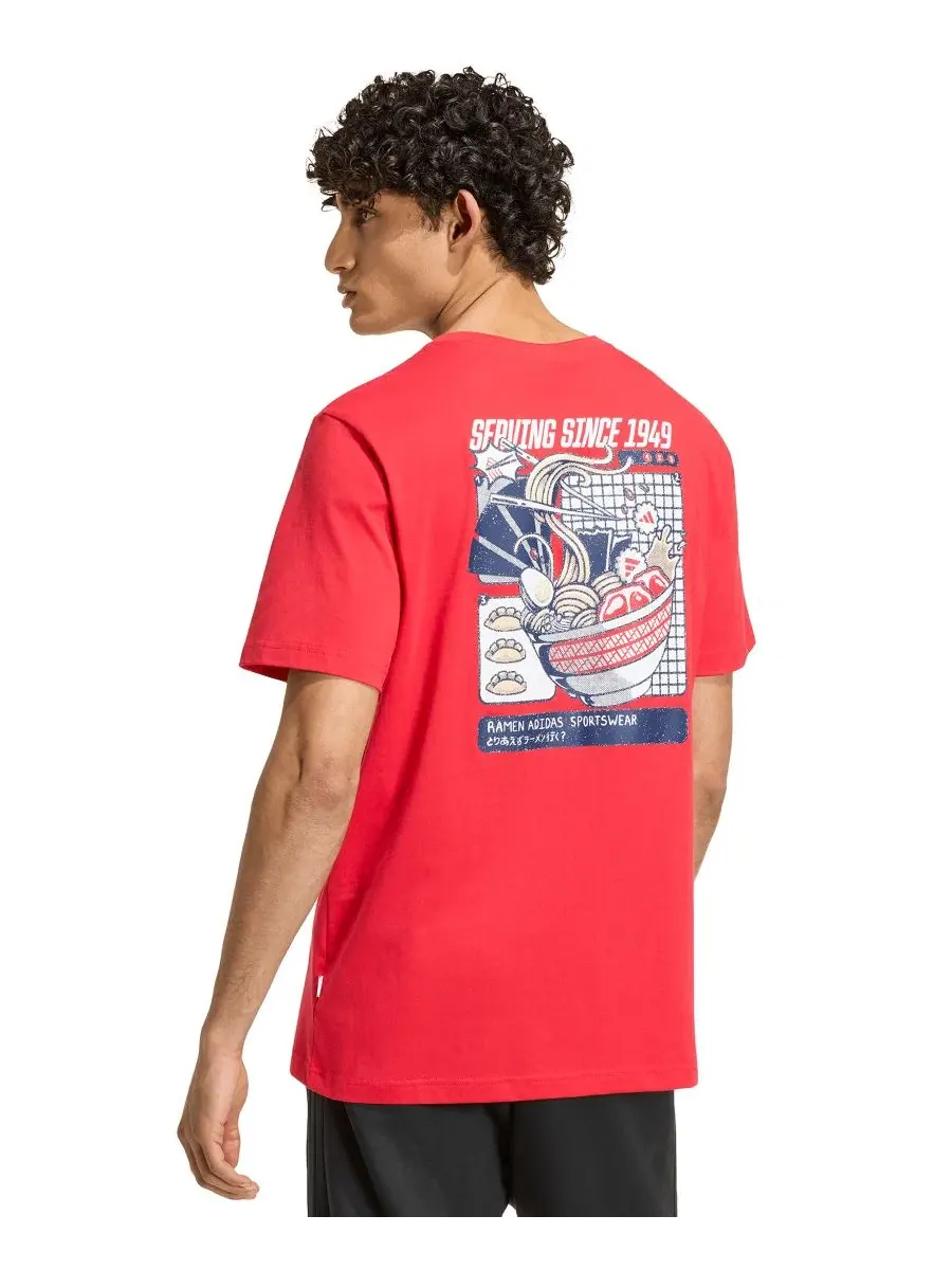 Футболка с принтом Ramen adidas