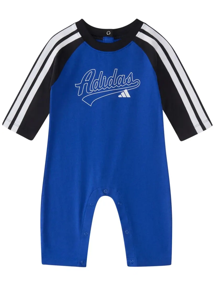 Детский комбинезон-слип с длинным рукавом, с принтом, Classic Raglan adidas