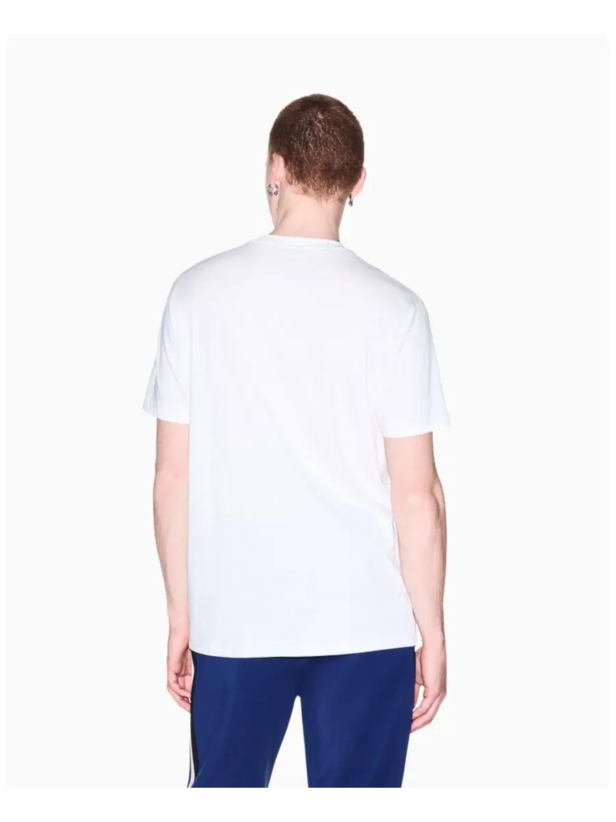 Футболка с полосками A|X Armani Exchange — изображение 5 из 8, белый