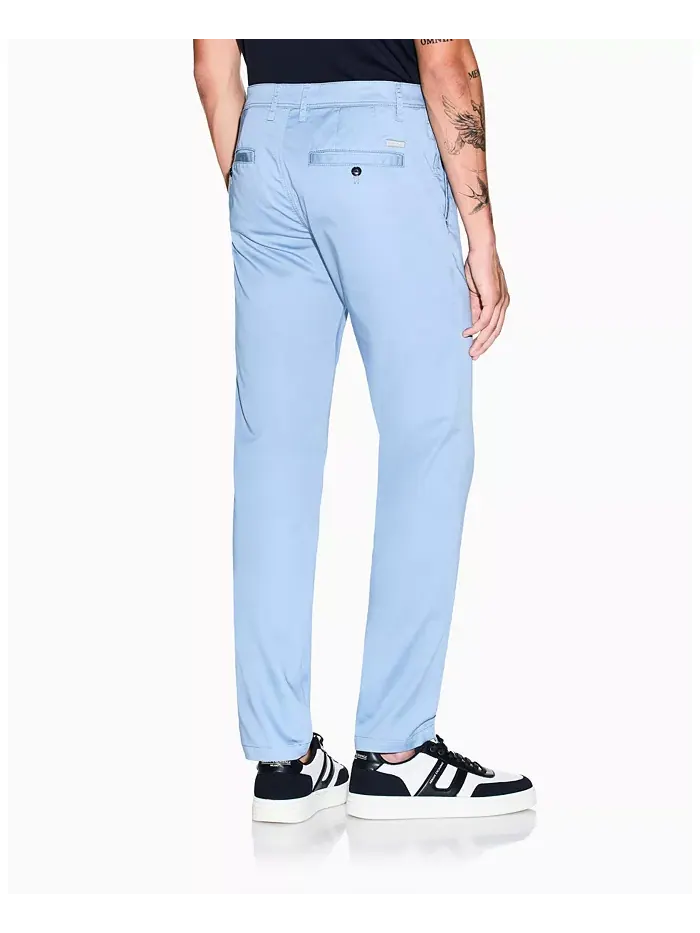 Мужские облегающие брюки чинос A|X Armani Exchange — изображение 3 из 5, синий