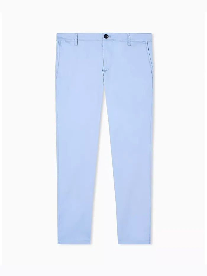 Мужские облегающие брюки чинос A|X Armani Exchange — изображение 5 из 5, синий