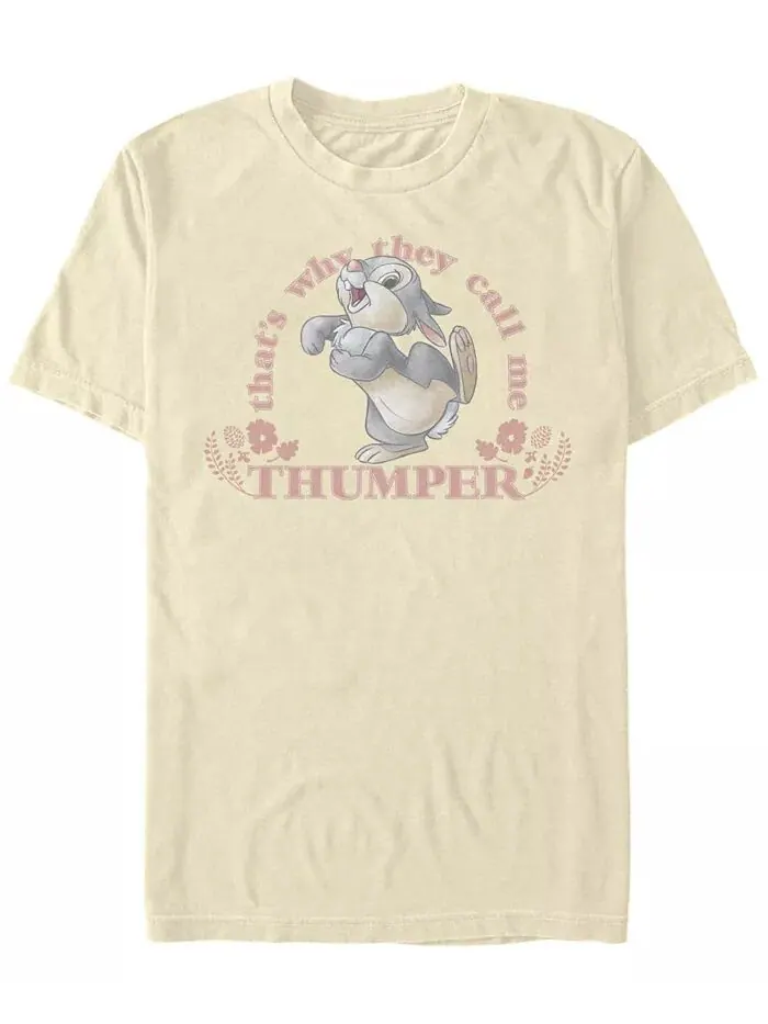 Футболка мужская Bambi Call Me Thumper с коротким рукавом Fifth Sun — изображение 1 из 1, прозрачный