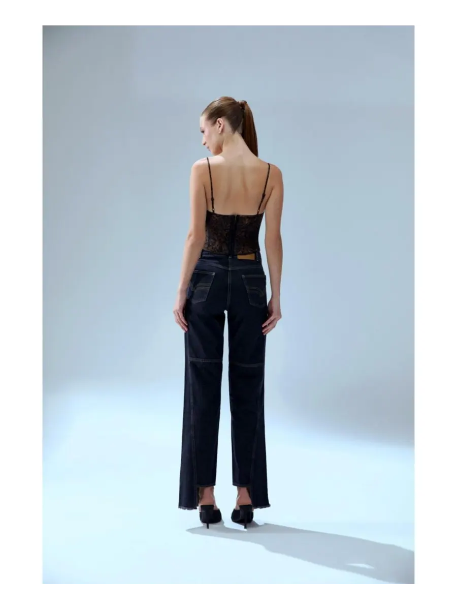 Женские джинсы Your Itch Bootcut PCFG — изображение 2 из 4, черный
