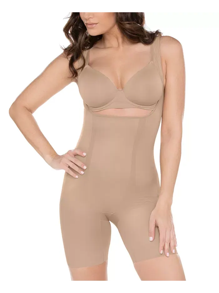 Женские утягивающие шорты Shape Away Wear Your Own Bra Extra Firm Thigh Slimmer 2912 Miraclesuit — изображение 2 из 11