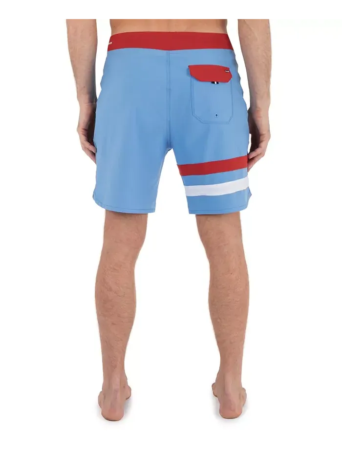 Мужские шорты для плавания Phantom Eco Block Party Boardshorts Hurley — изображение 2 из 6, водоносный