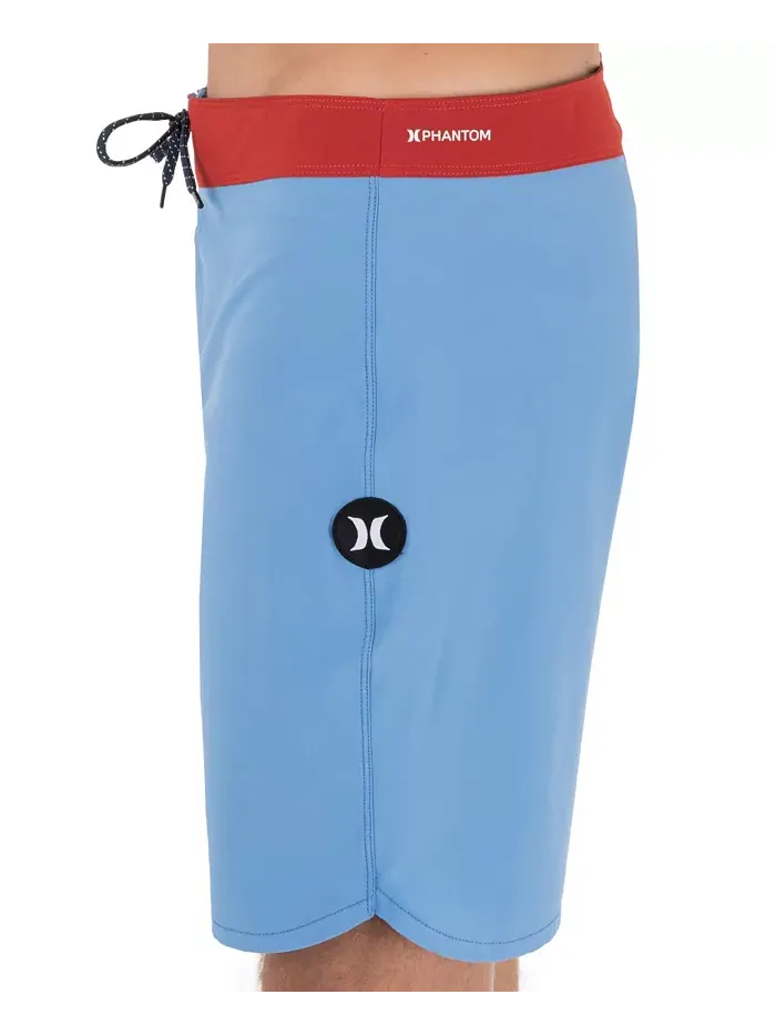 Мужские шорты для плавания Phantom Eco Block Party Boardshorts Hurley — изображение 3 из 6, водоносный