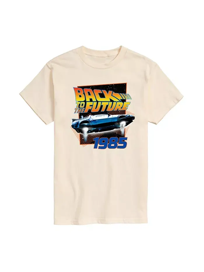 Мужская футболка с коротким рукавом Back to The Future AIRWAVES — изображение 1 из 3, бежевый хаки