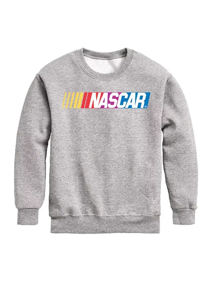 Флисовая толстовка с логотипом Big Boys NASCAR — серый