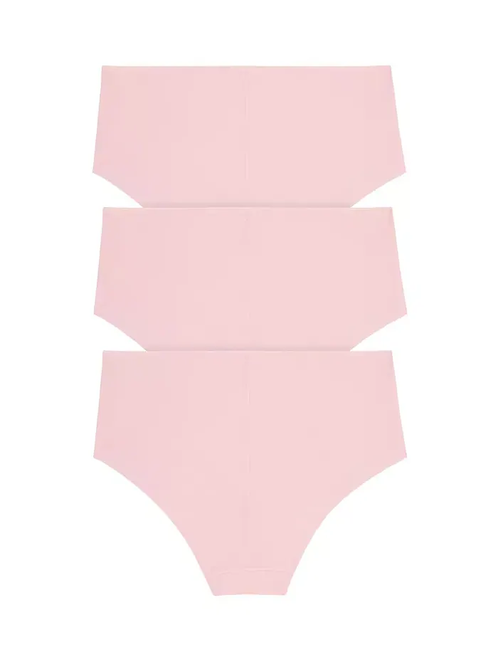 Женское нижнее белье Litewear Cut Anywear Hipster, 3 шт DKNY — изображение 2 из 4, кремовый