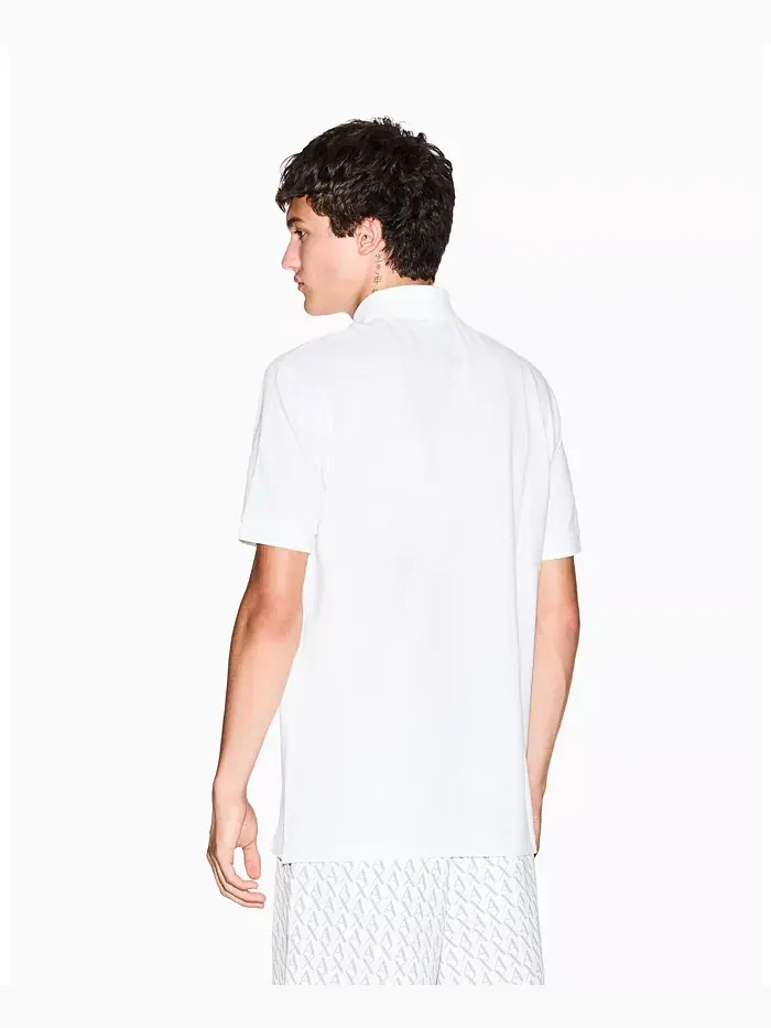 Мужская поло Icon A|X Armani Exchange — изображение 4 из 5, бежевый/бежевый