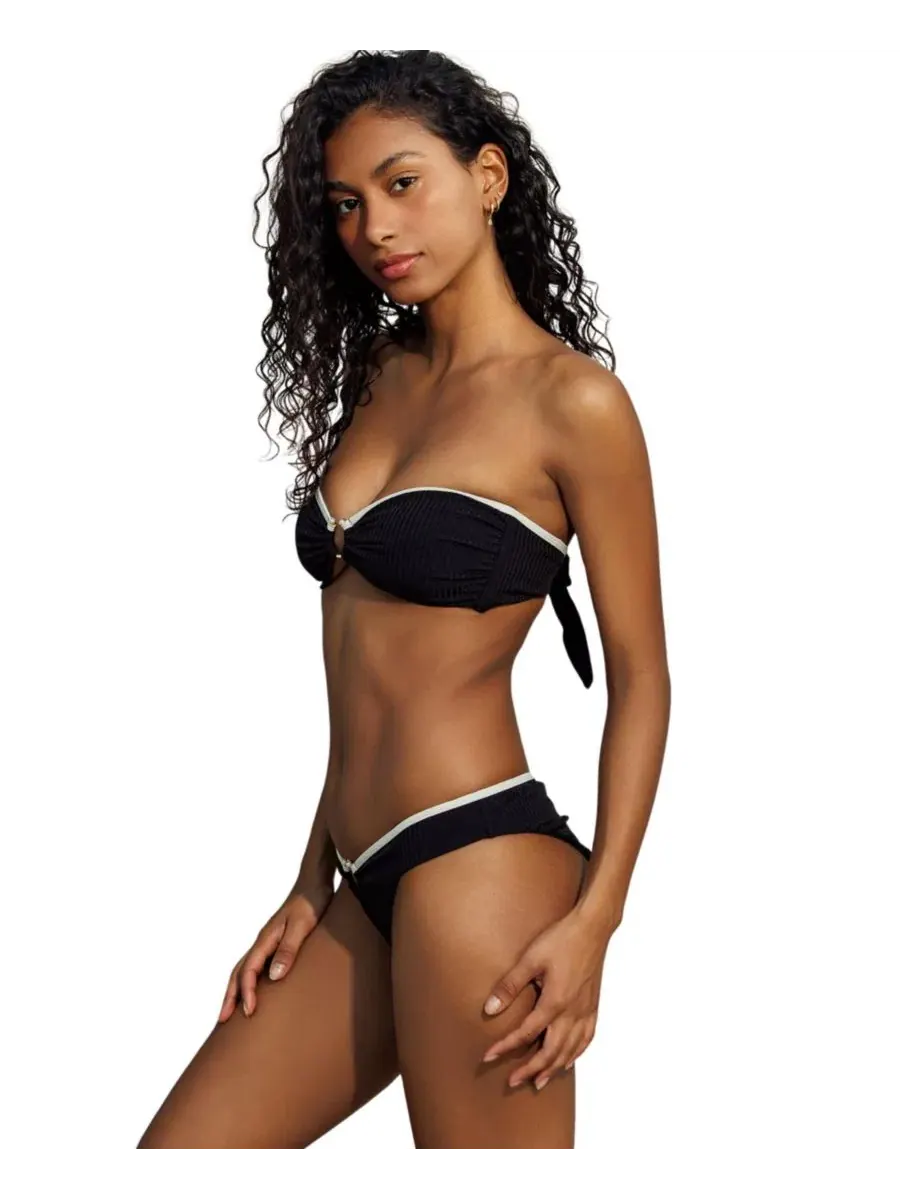 Женские бикини-трусики Anchor Skimpy Beach Bunny Swimwear — изображение 2 из 2, черный