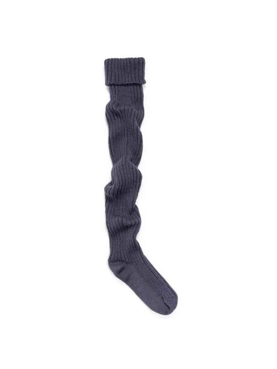 Женские толстые ребристые носки выше колена MUK LUKS — изображение 1 из 3, сумерки