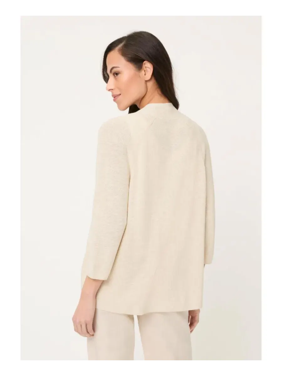 Женский кардиган с открытой передней частью Olsen — изображение 3 из 6, бежевый