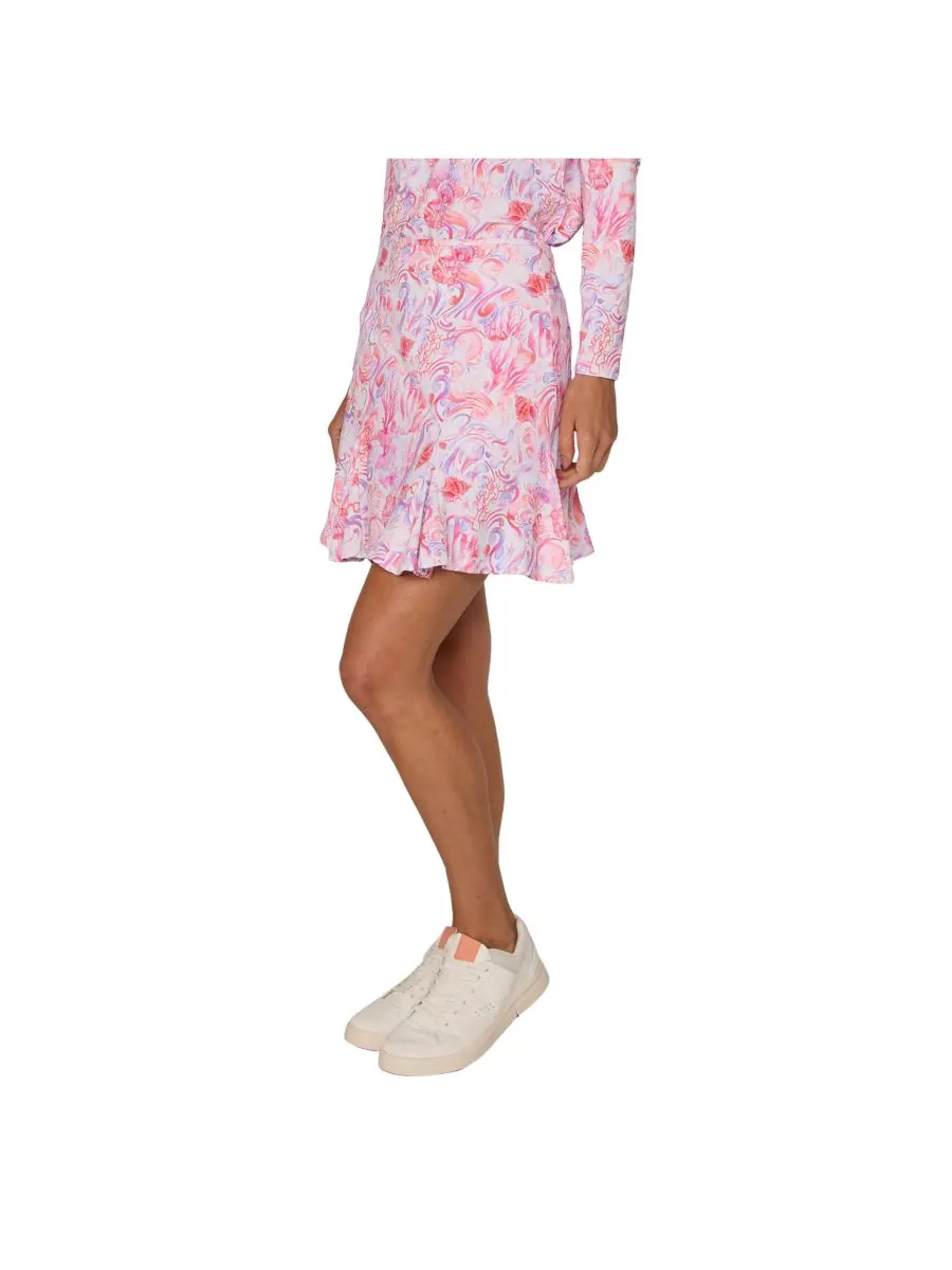 Шорты-юбка G Lifestyle Godet G Lifestyle Clothing — изображение 2 из 5, розовый