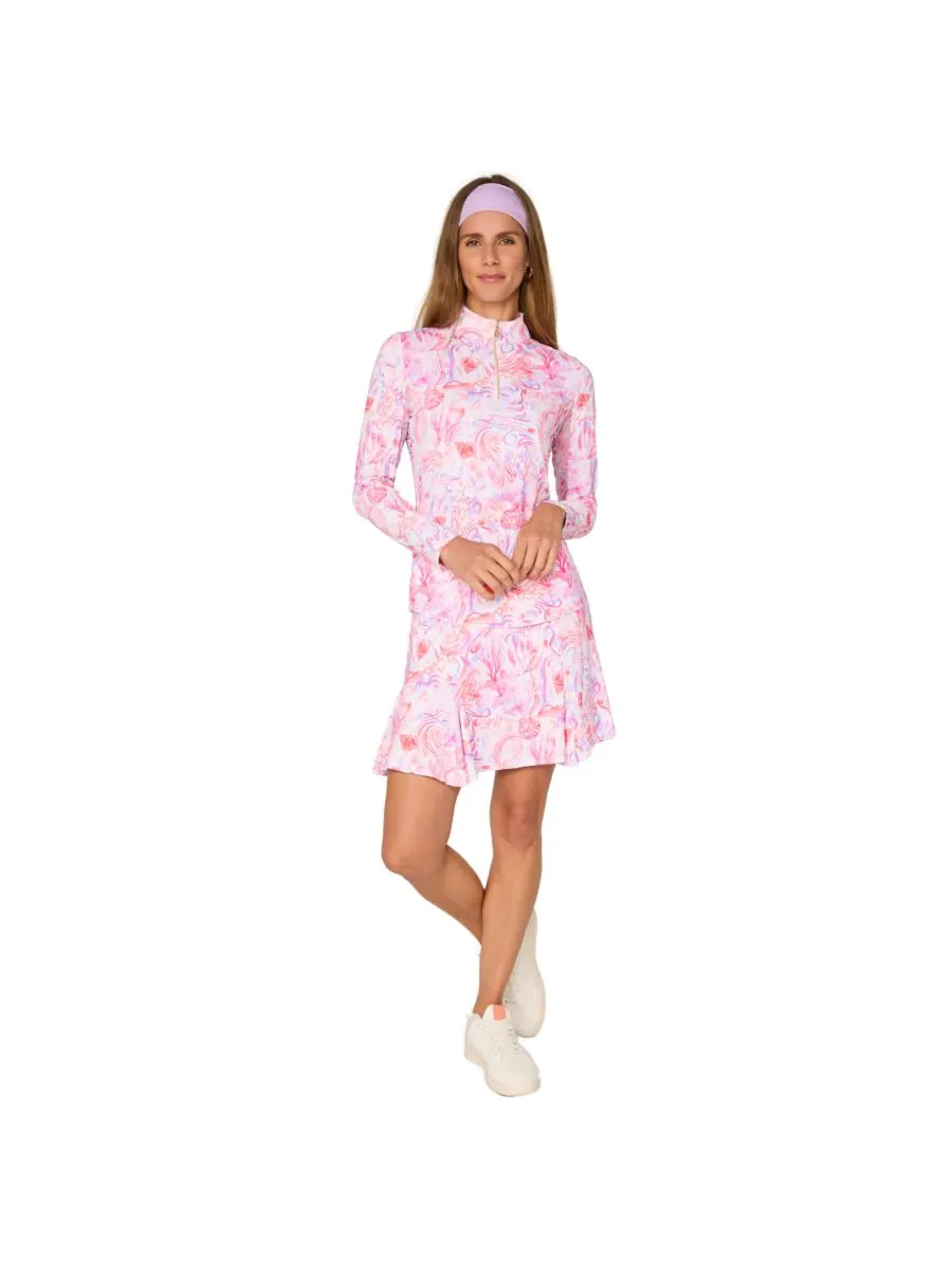 Шорты-юбка G Lifestyle Godet G Lifestyle Clothing — изображение 3 из 5, розовый