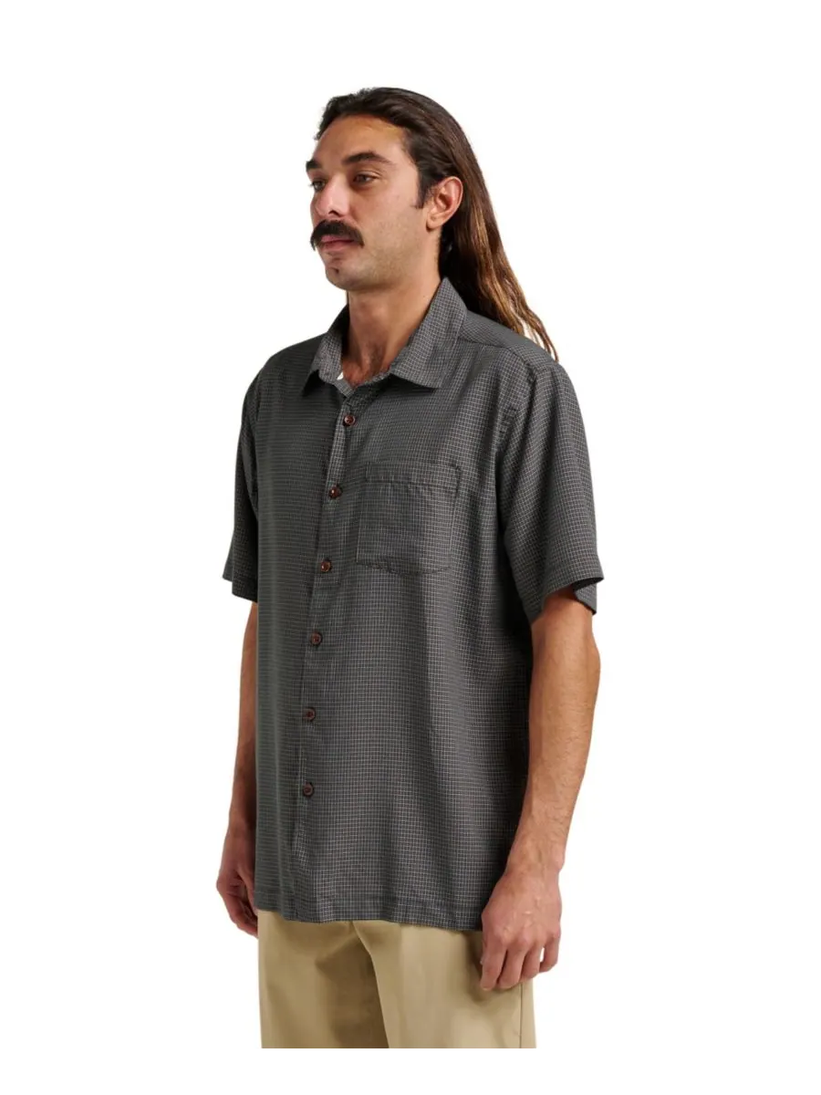 Мужская рубашка Quiksilver Comfort Fit Quiksilver Waterman — изображение 3 из 5, фантомный