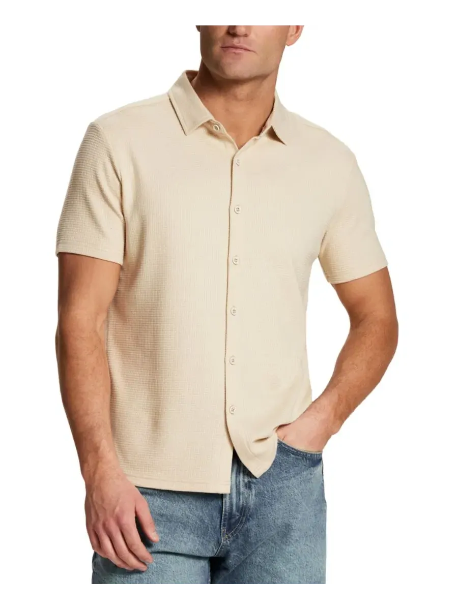 Мужская рубашка с коротким рукавом Weatherproof Vintage — прозрачный