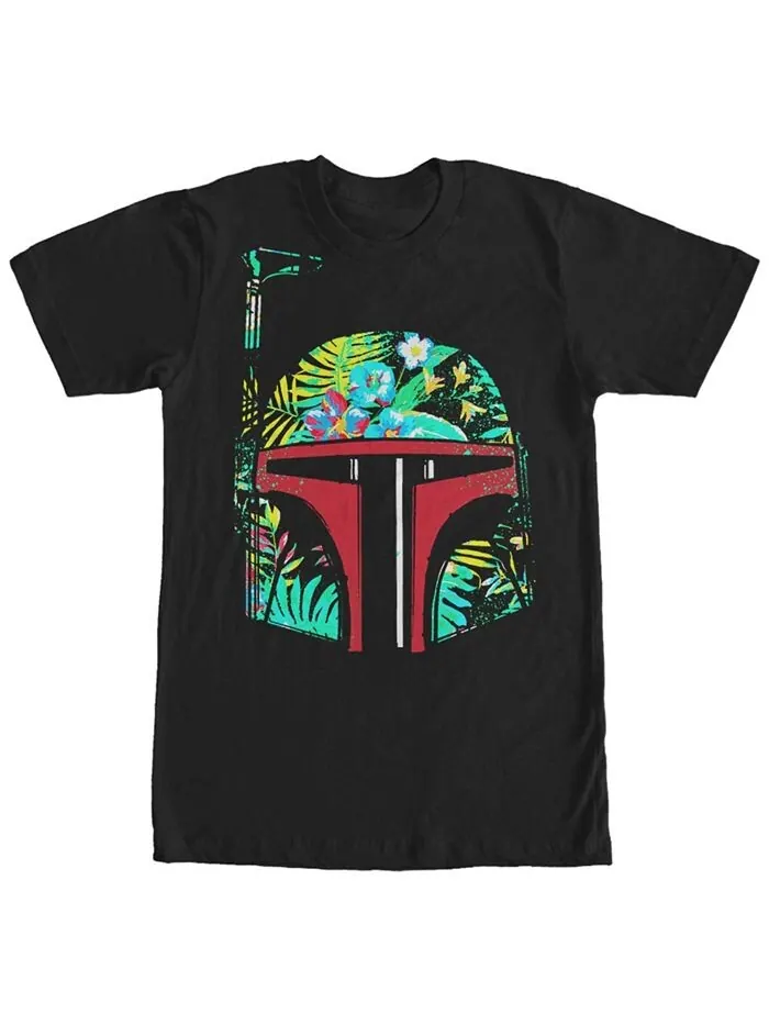 Мужская футболка Hawaiin Boba с короткими рукавами и круглым вырезом Fifth Sun — изображение 1 из 1, черный