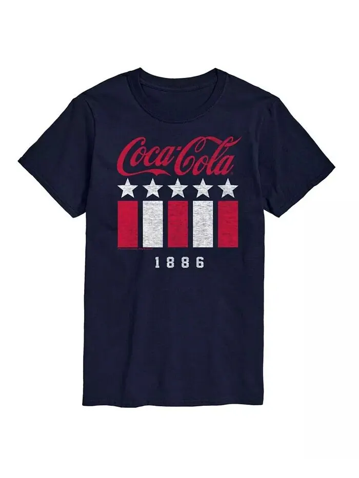 Мужская футболка с коротким рукавом Hybrid Apparel Coca Cola Americana AIRWAVES — изображение 8 из 8, черный