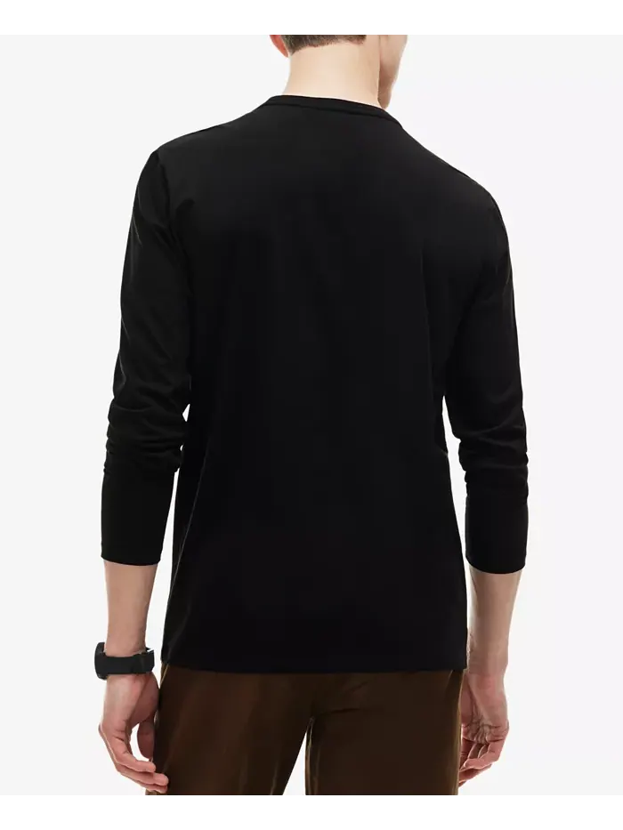 Футболка Lacoste, мужская — изображение 2 из 2, черный