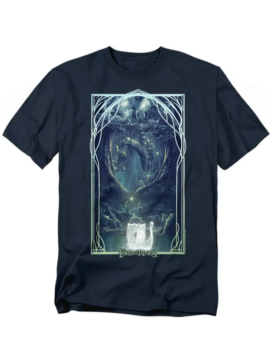 Футболка с длинным рукавом Epic Journey Lorthlorien Lord Of The Rings — изображение 1 из 3, темно-синий