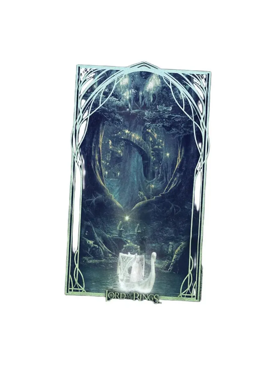 Футболка с длинным рукавом Epic Journey Lorthlorien Lord Of The Rings — изображение 2 из 3, темно-синий