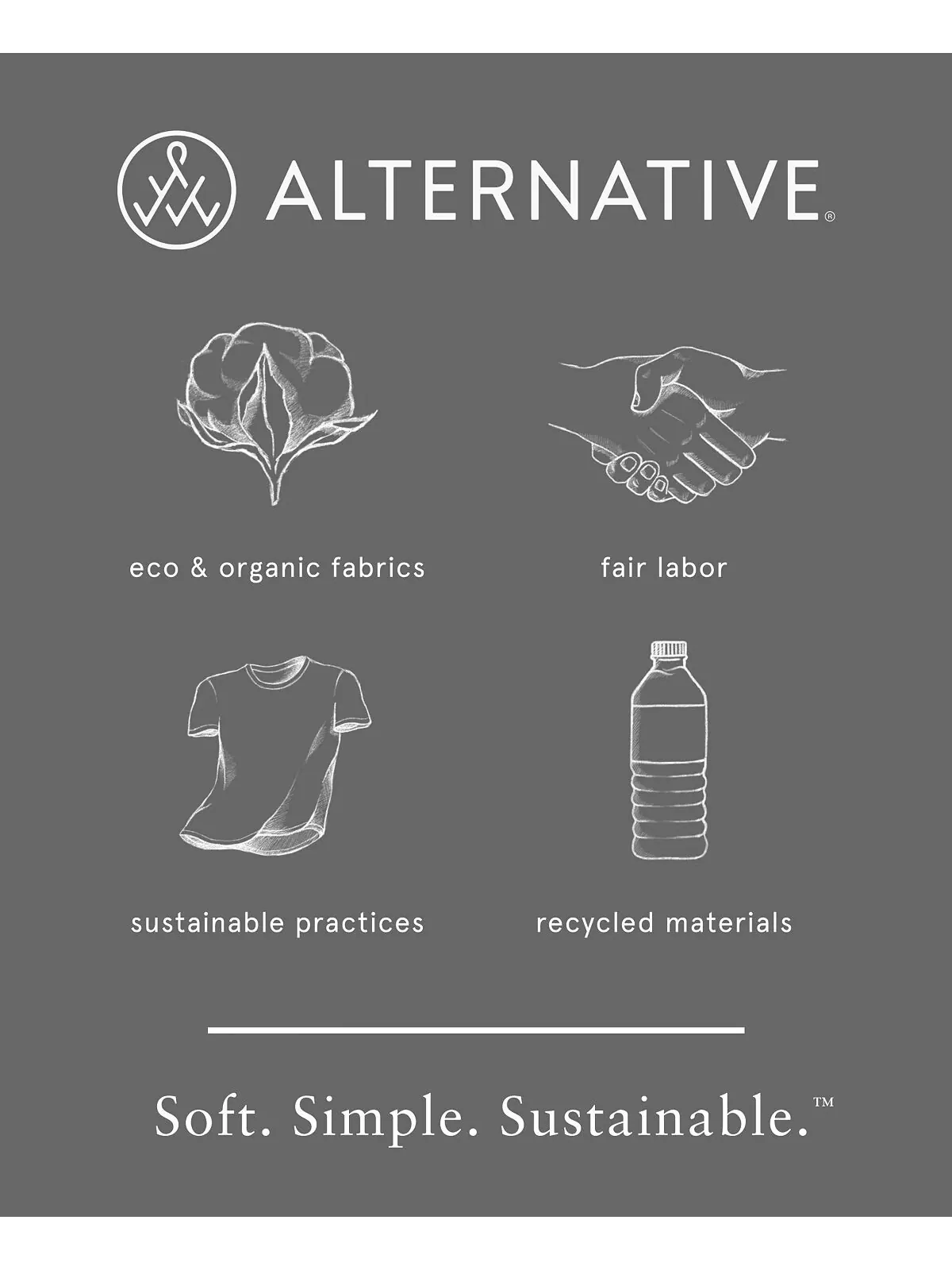 Мужская футболка с круглым вырезом Alternative Apparel — изображение 2 из 20, черный