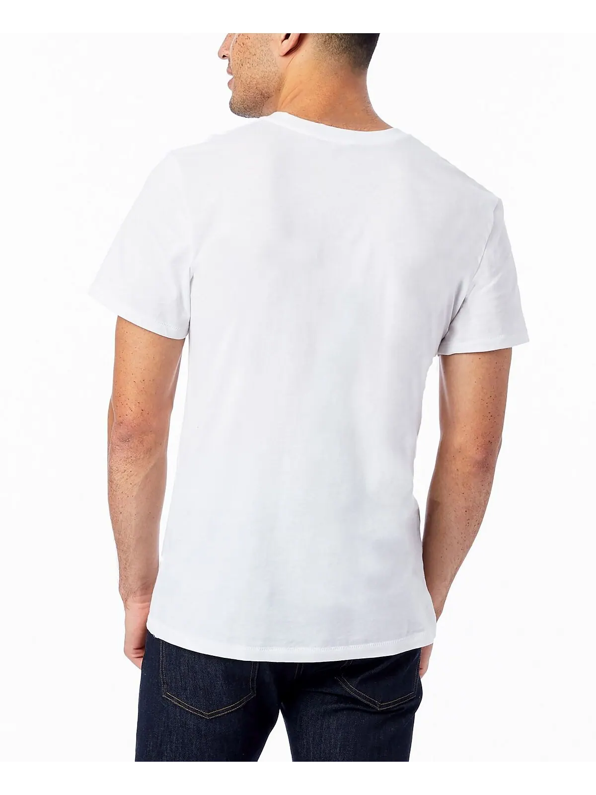 Мужская футболка с круглым вырезом Alternative Apparel — изображение 4 из 20, черный