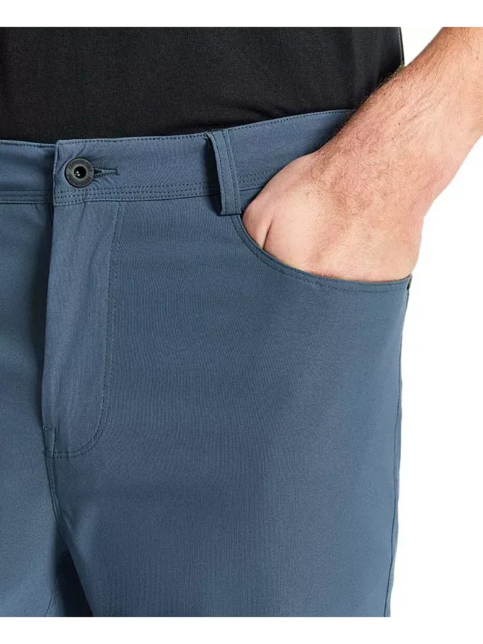 Мужские узкие технологичные брюки с пятью карманами Kenneth Cole — изображение 3 из 4, бирюзовый