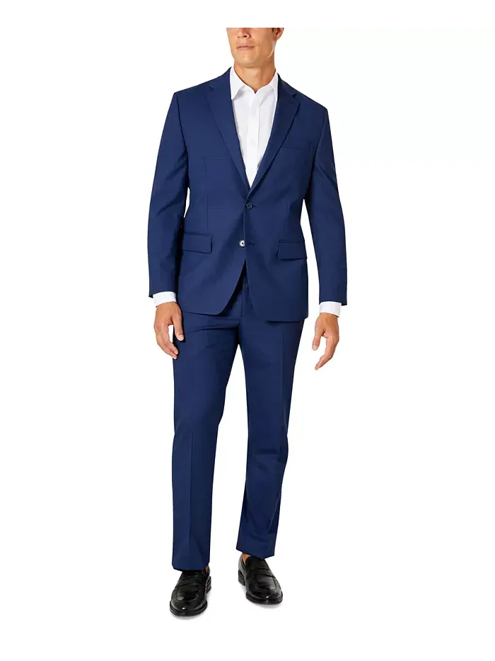 Мужской классический костюм Van Heusen — изображение 1 из 8, темно-синий