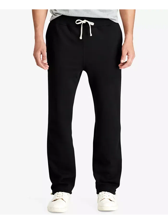 Мужские утепленные спортивные брюки Signature Fleece Big & Tall Polo Ralph Lauren — изображение 1 из 6, черный