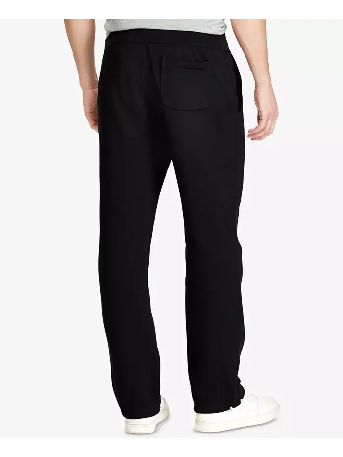 Мужские утепленные спортивные брюки Signature Fleece Big & Tall Polo Ralph Lauren — изображение 6 из 6, черный