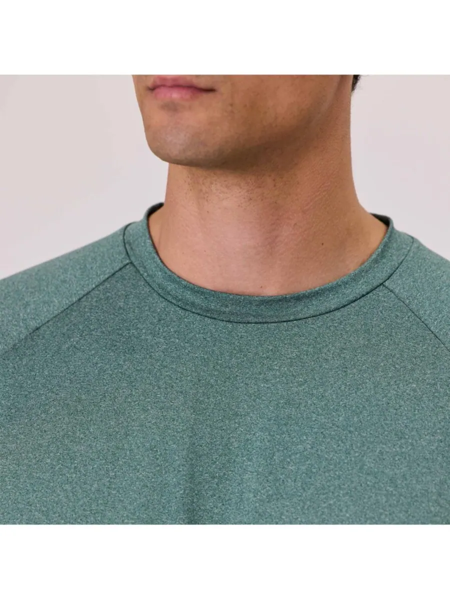 Мужская футболка с длинными рукавами цвета киви (зеленый) Outbound Tee Snapper Rock — изображение 8 из 9