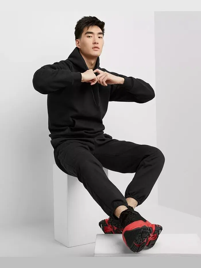 Мужские флисовые джоггеры Sport Ultimate 32 дюйма Hanes — изображение 1 из 17, черный