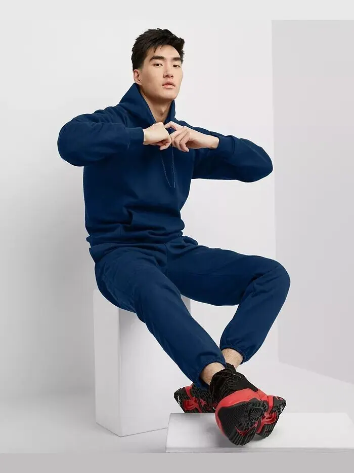 Мужские флисовые джоггеры Sport Ultimate 32 дюйма Hanes — изображение 5 из 18, серый