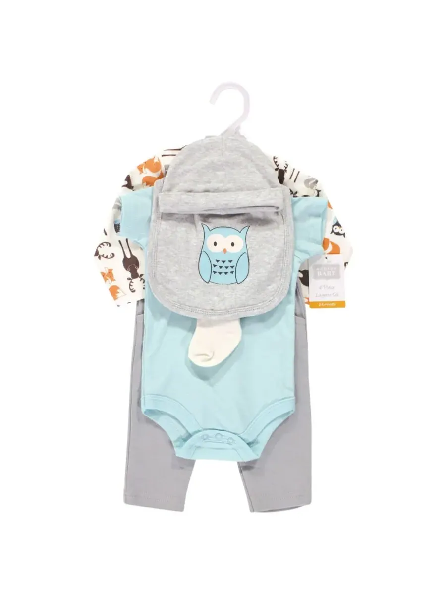 Комплект одежды из мягкого хлопка Hudson Baby — изображение 2 из 2, таежный