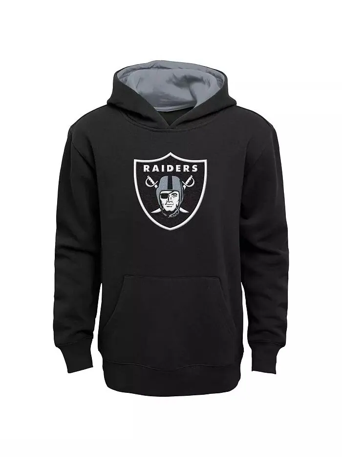 Толстовка с капюшоном Las Vegas Raiders Prime для мальчиков и девочек — изображение 1 из 1, черный