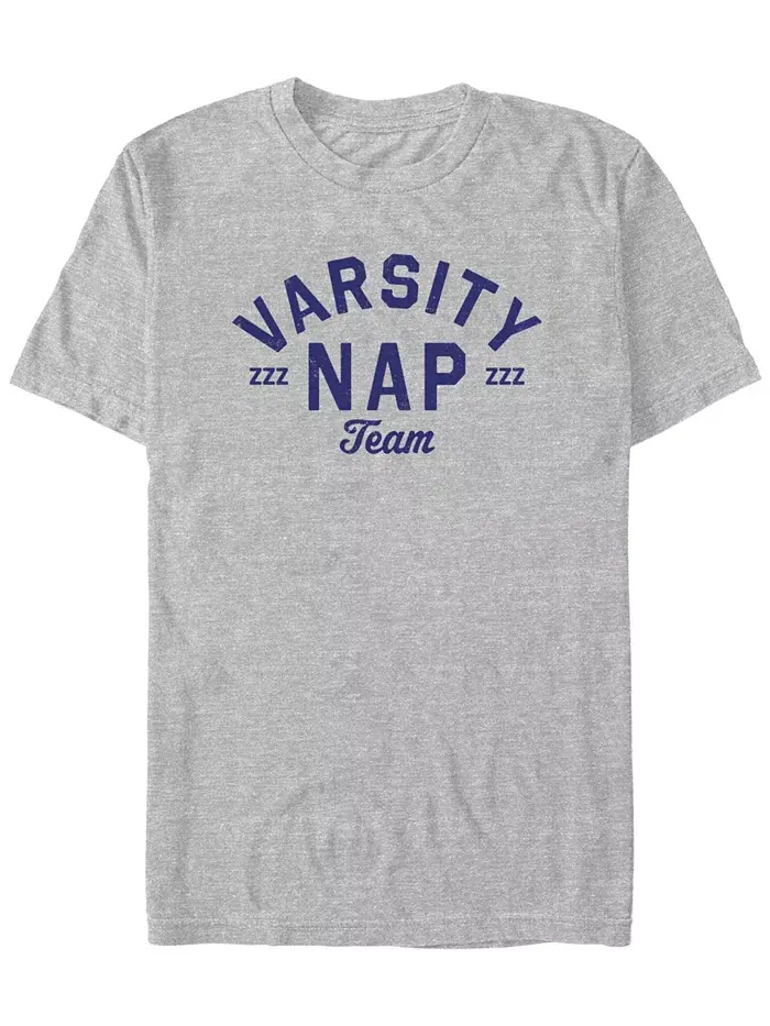 Мужская футболка с коротким рукавом Varsity Nap Team Fifth Sun — изображение 1 из 3, приглушенный