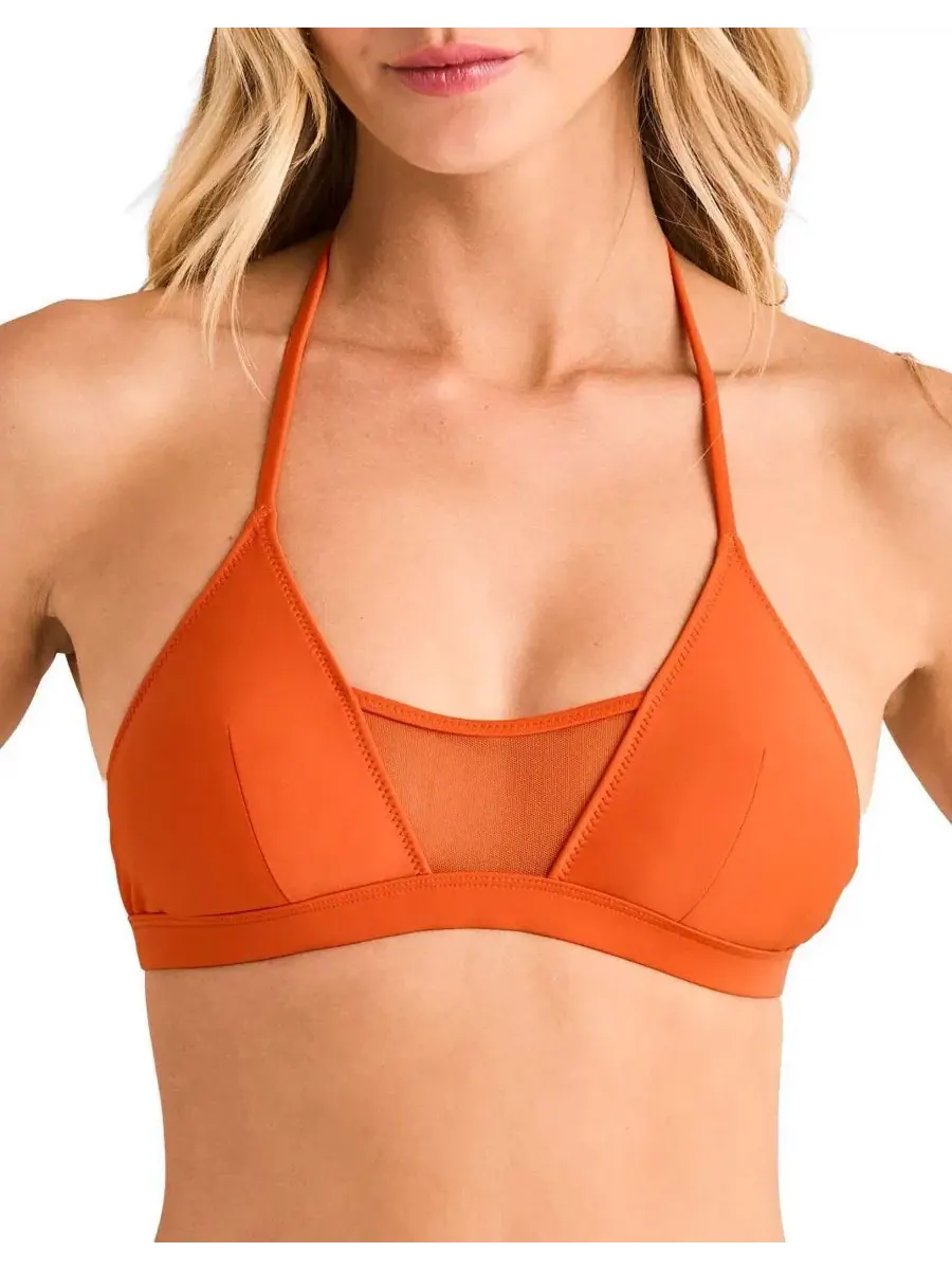 Женский купальник-бикини Terri Swimwear Adore Me — изображение 1 из 4, темный оранжевый