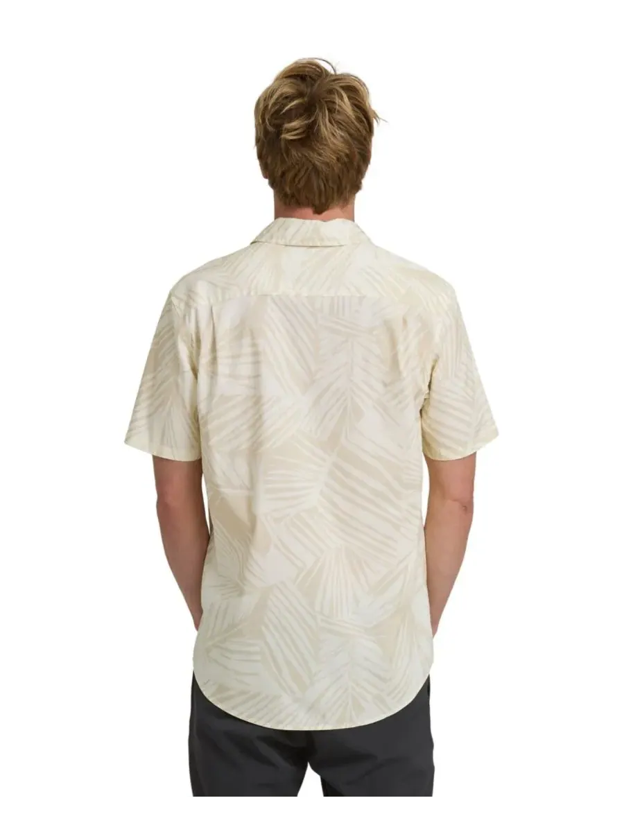 Мужская футболка с коротким рукавом Aruba Palm Stretch Quiksilver — изображение 2 из 2, белый