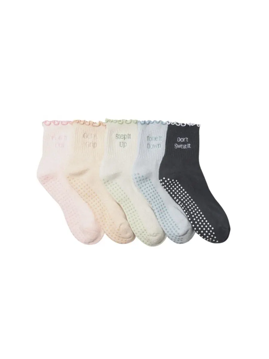 Носки с рюшами Frilly Socks Bala — изображение 4 из 6, бежевый