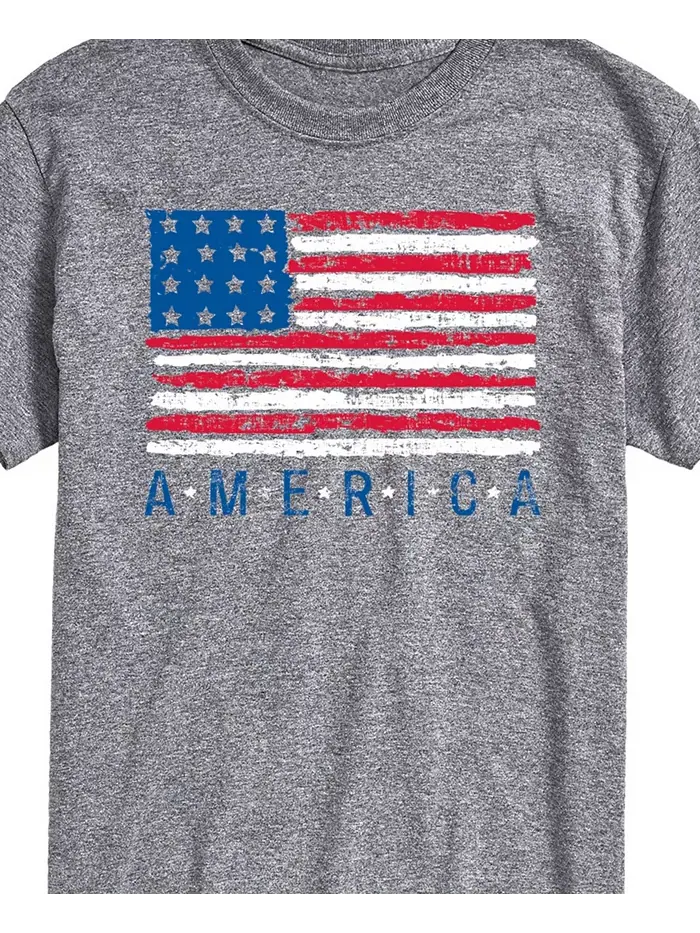 Мужская футболка с коротким рукавом American Flag AIRWAVES — изображение 5 из 5, синий