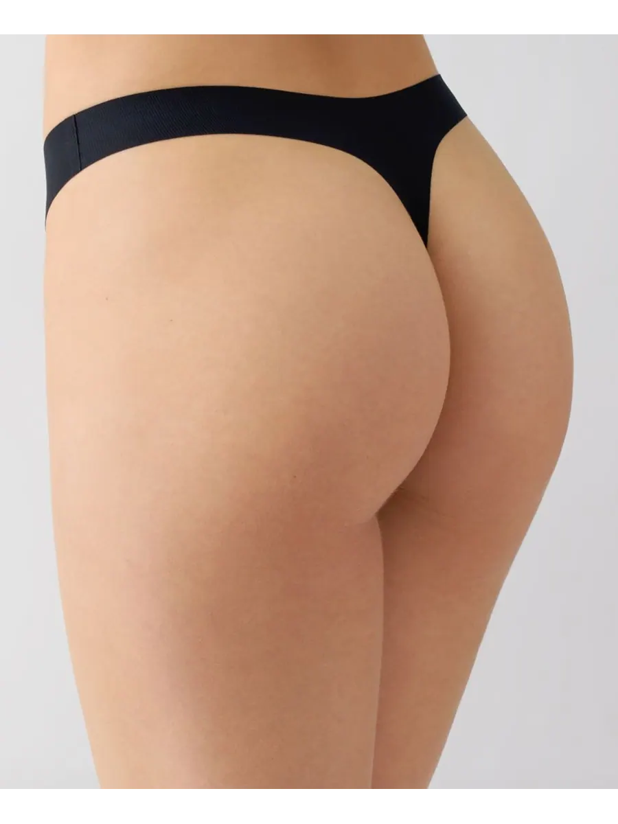 Женские трусики-стринги bwowd Modern Thong Underwear 976287 btempt'd — изображение 3 из 3, ночь