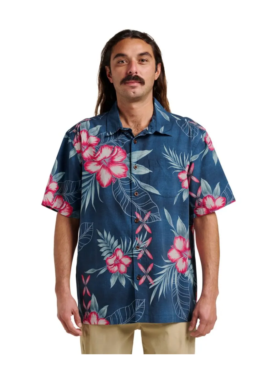 Мужская рубашка Quiksilver Comfort Fit Quiksilver Waterman, Sargasso sea — изображение 1 из 7