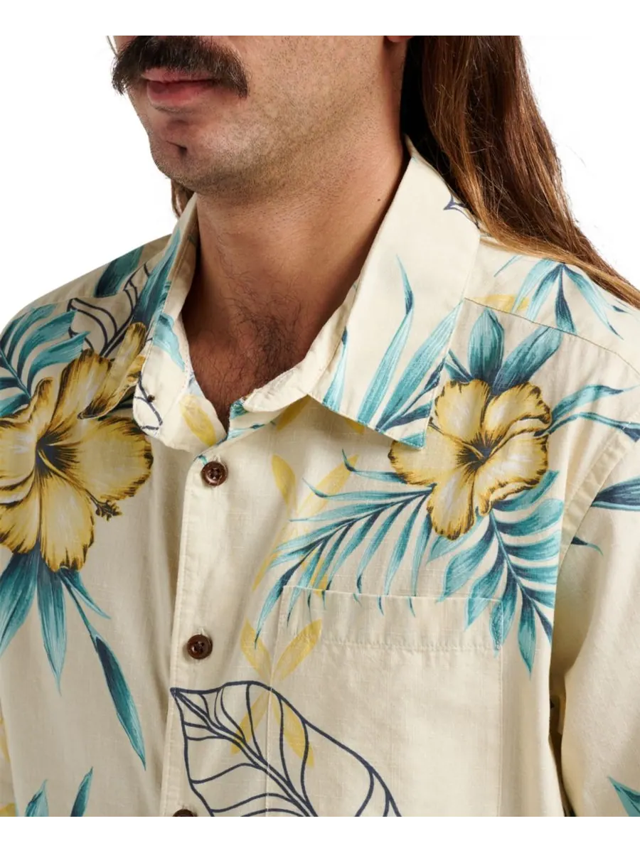 Мужская рубашка Quiksilver Comfort Fit Quiksilver Waterman, Sargasso sea — изображение 7 из 7